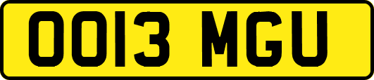 OO13MGU