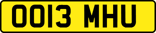 OO13MHU