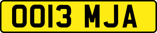 OO13MJA