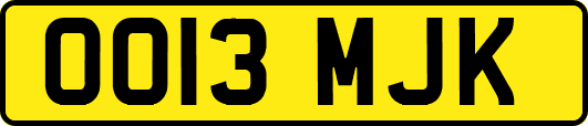 OO13MJK