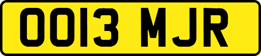 OO13MJR