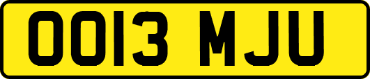 OO13MJU