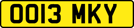 OO13MKY