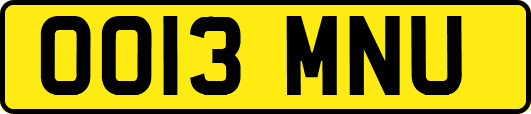 OO13MNU