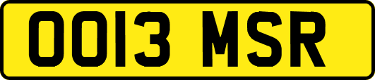 OO13MSR