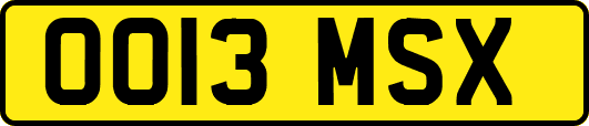 OO13MSX
