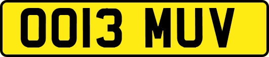 OO13MUV