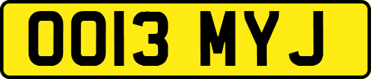 OO13MYJ