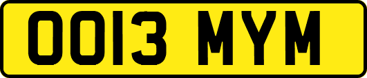 OO13MYM