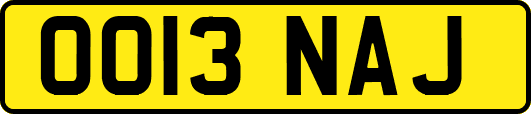 OO13NAJ