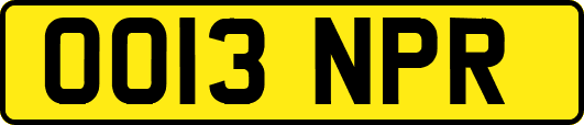 OO13NPR