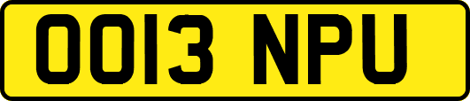 OO13NPU