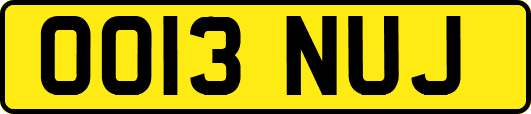 OO13NUJ