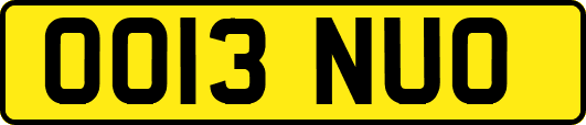 OO13NUO