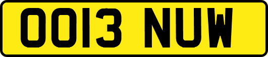 OO13NUW