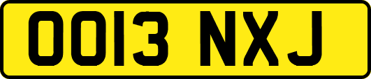 OO13NXJ