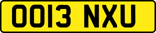 OO13NXU