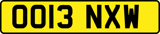 OO13NXW