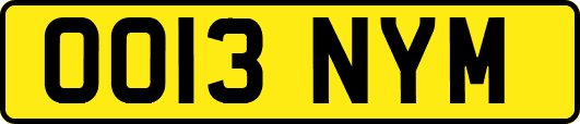 OO13NYM
