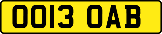 OO13OAB