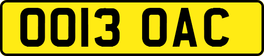 OO13OAC