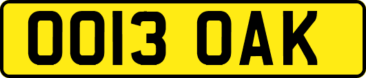 OO13OAK