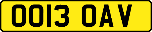 OO13OAV