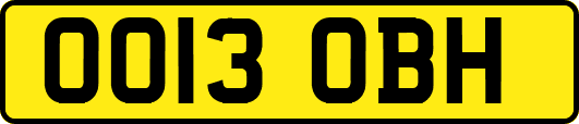 OO13OBH