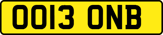 OO13ONB