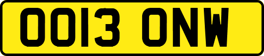 OO13ONW