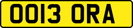 OO13ORA