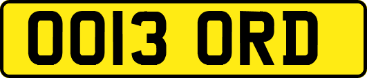 OO13ORD