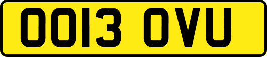 OO13OVU