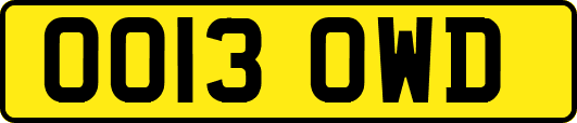 OO13OWD
