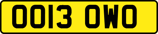 OO13OWO
