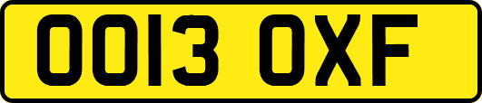 OO13OXF
