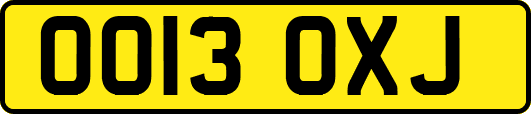 OO13OXJ