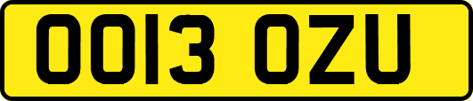 OO13OZU