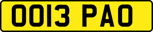 OO13PAO