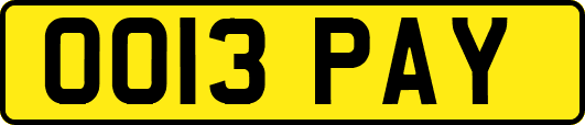 OO13PAY
