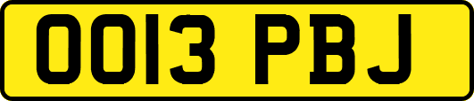 OO13PBJ