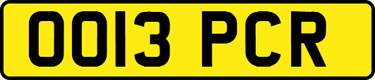 OO13PCR