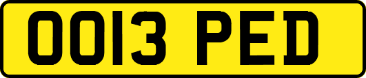 OO13PED