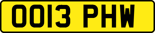 OO13PHW