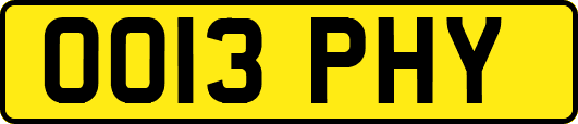 OO13PHY