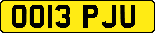 OO13PJU