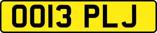 OO13PLJ