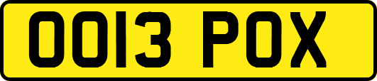 OO13POX