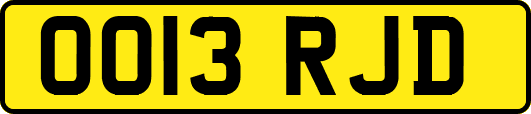 OO13RJD