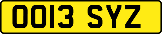 OO13SYZ